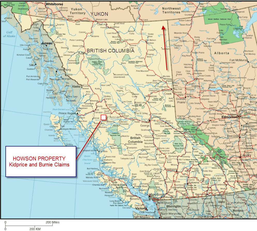 Exploration Projects Map